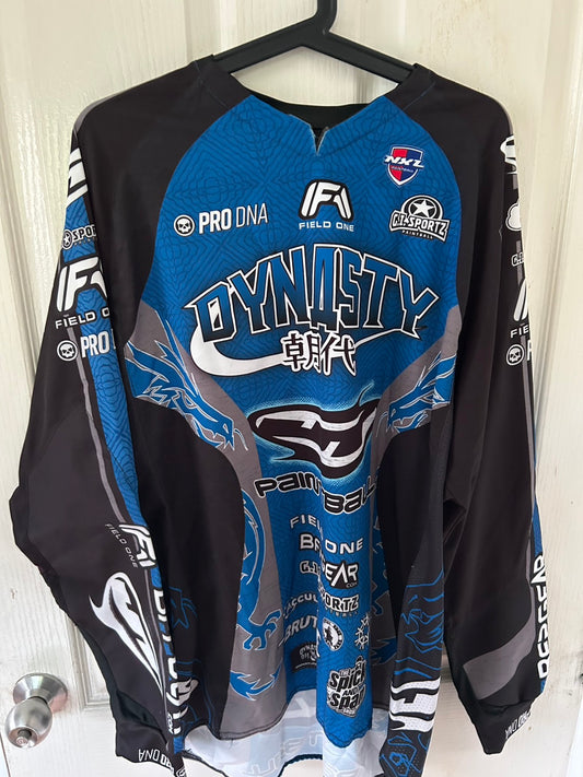 DYNASTY Ryan Greenspan NXL game used Jersey - Signed COLLECTOR ITEM
