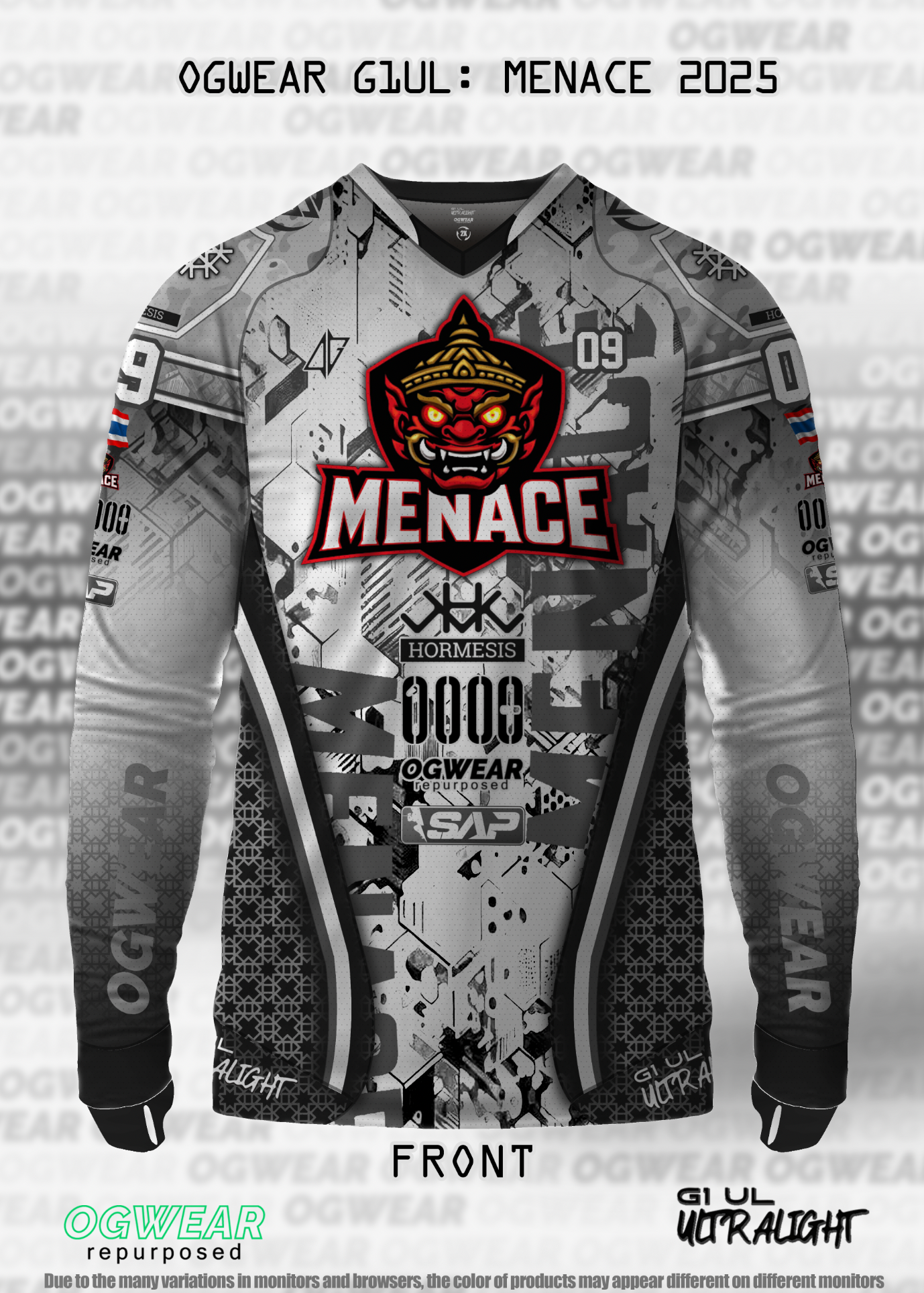 MENACE Jersey Season 2025 - AWAY Version By OGWear