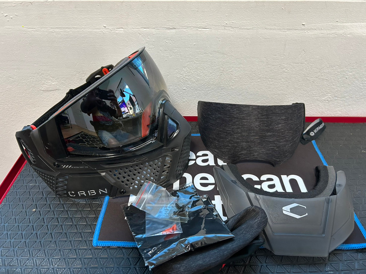 Carbon CRBN Zero Pro Paintball Mask - Smoke