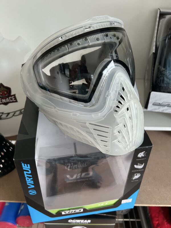 VIRTUE VIO XS II PAINTBALL MASK - CLEAR (Used Twice 9.5/10) - Image 4