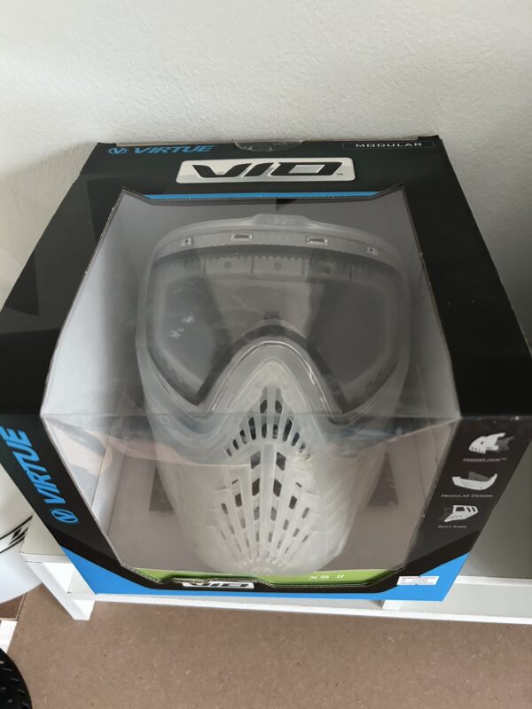 VIRTUE VIO XS II PAINTBALL MASK - CLEAR (Used Twice 9.5/10) - Image 7