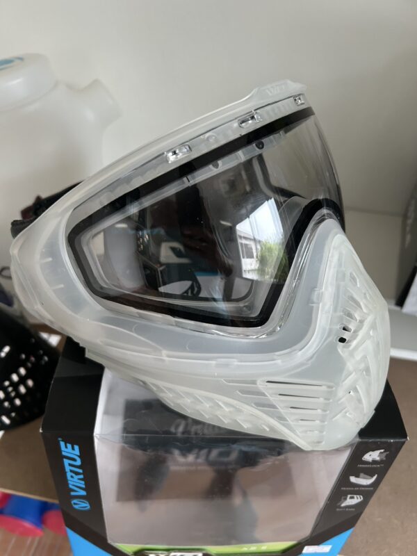 VIRTUE VIO XS II PAINTBALL MASK - CLEAR (Used Twice 9.5/10) - Image 8