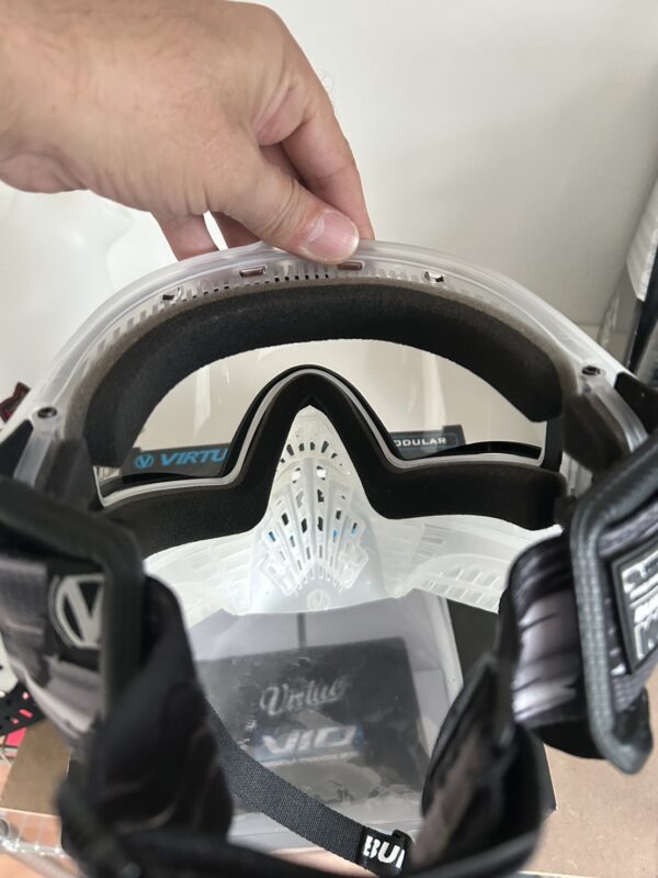 VIRTUE VIO XS II PAINTBALL MASK - CLEAR (Used Twice 9.5/10) - Image 3