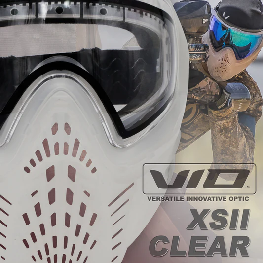 VIRTUE VIO XS II PAINTBALL MASK - CLEAR (Used Twice 9.5/10)